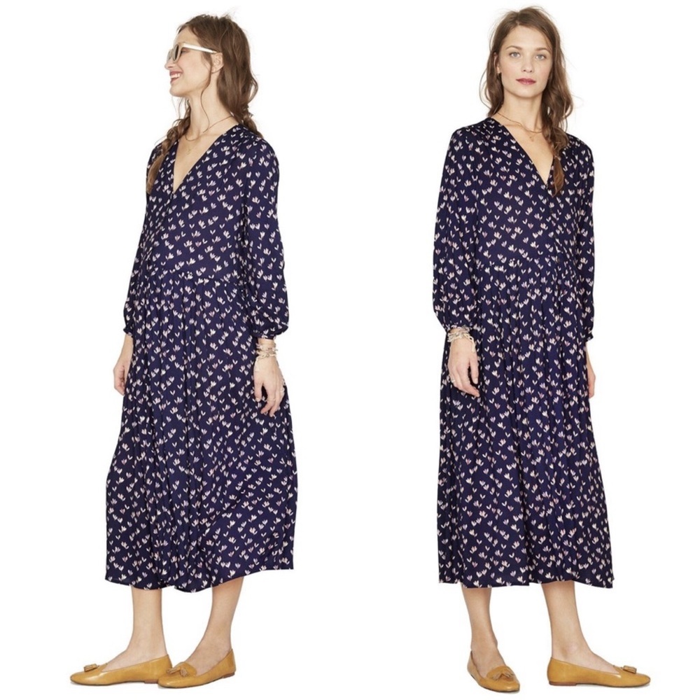 NWT HATCH Tori Dress in Ditsy Tulip Oversized Flowy